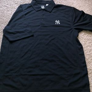 New York Yankees Cutter Buck golf shirt mens Large